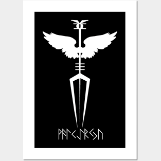 Valkyries symbol Posters and Art